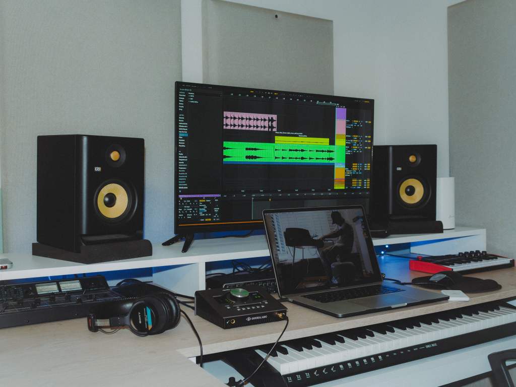 Equipamento de estudio Micrófonos